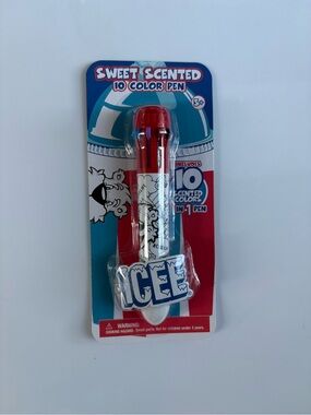 Ice Sweet Scented 10 Color Pen Pack - Blue, Teal, Red, White